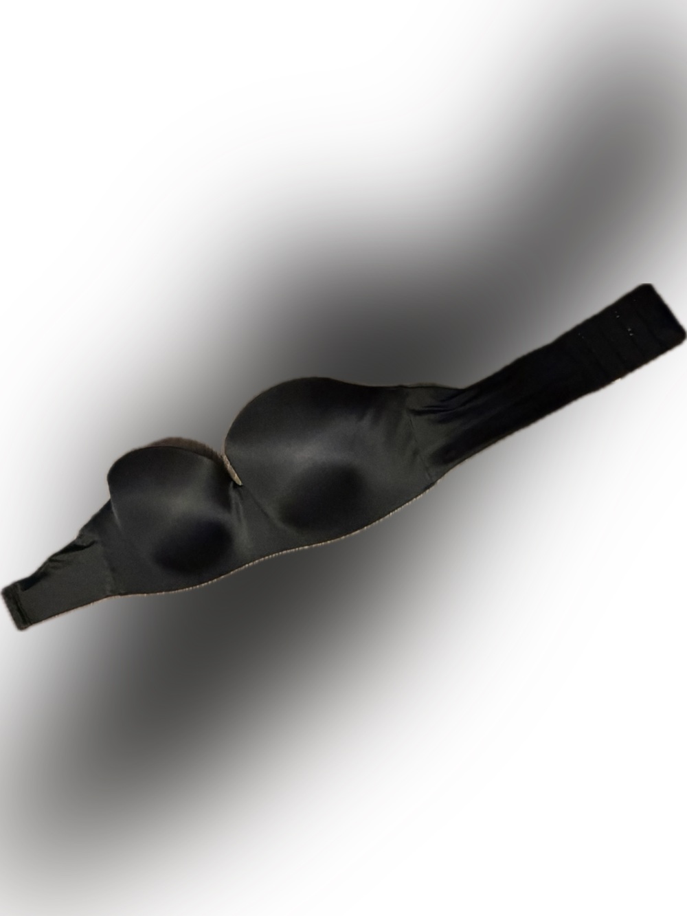 LOVE by GAP Strapless Black Seamless Bra 34D